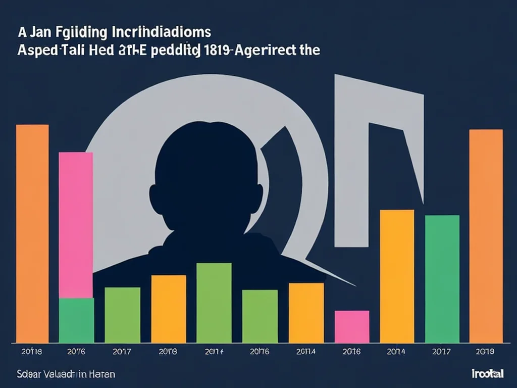 Rising bar graph of AI security incidents over time with a silhouette of a hacker in the background