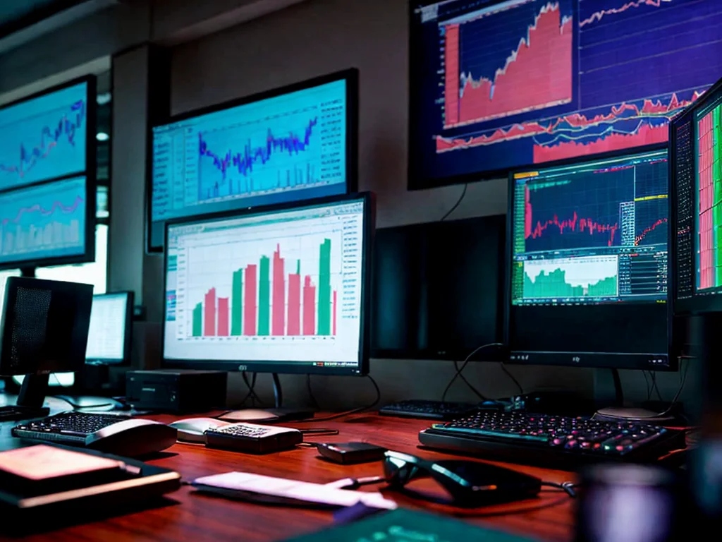 Venture capitalists discussing AI-driven biotech investments in modern office