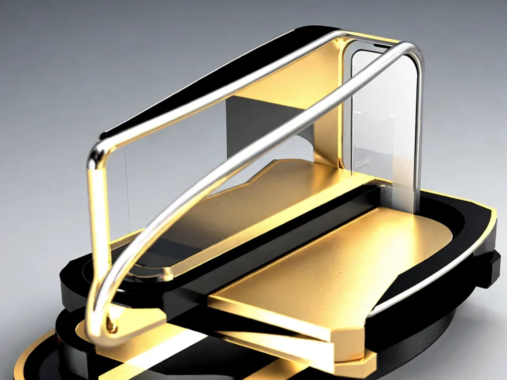 3D rendering of a digital bridge connecting smartphone sensor to web browser