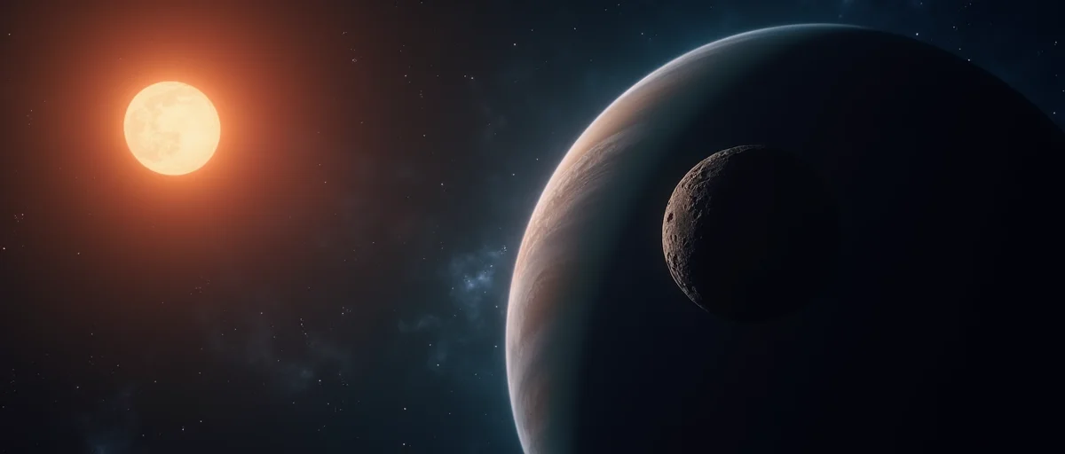 First Exomoon Candidate Detected 73 Light-Years Away